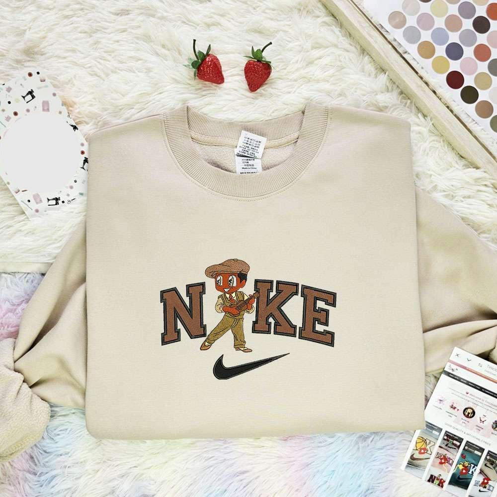 Prince Naveen Chibi Embroidered Shirt Disney Characters Embroidered Hoodie