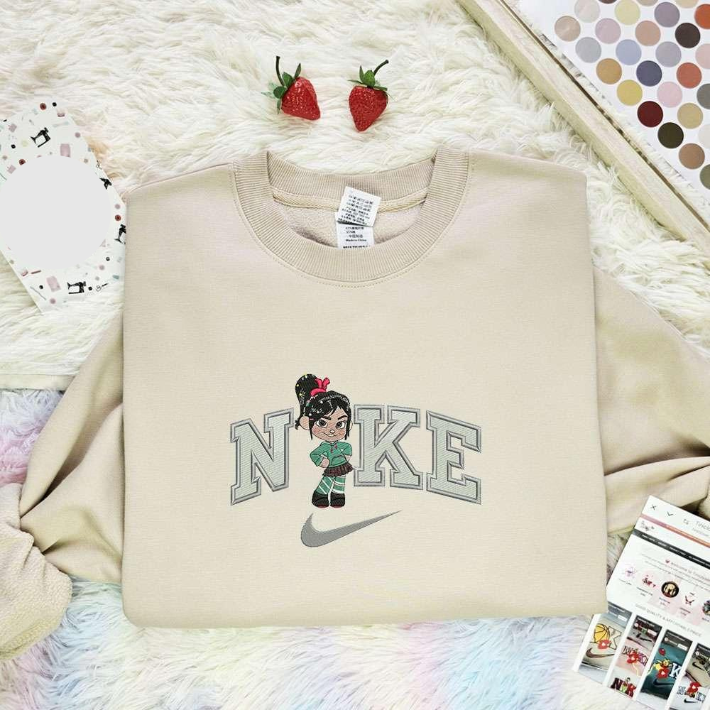 Vanellope Von Schweetz Wreck It Ralph Disney Characters Embroidered Shirt