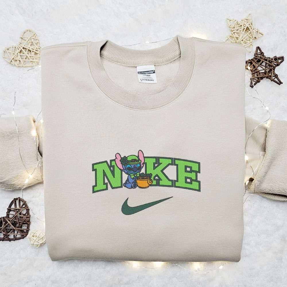 Stitch St Patricks Day Embroidered Shirt