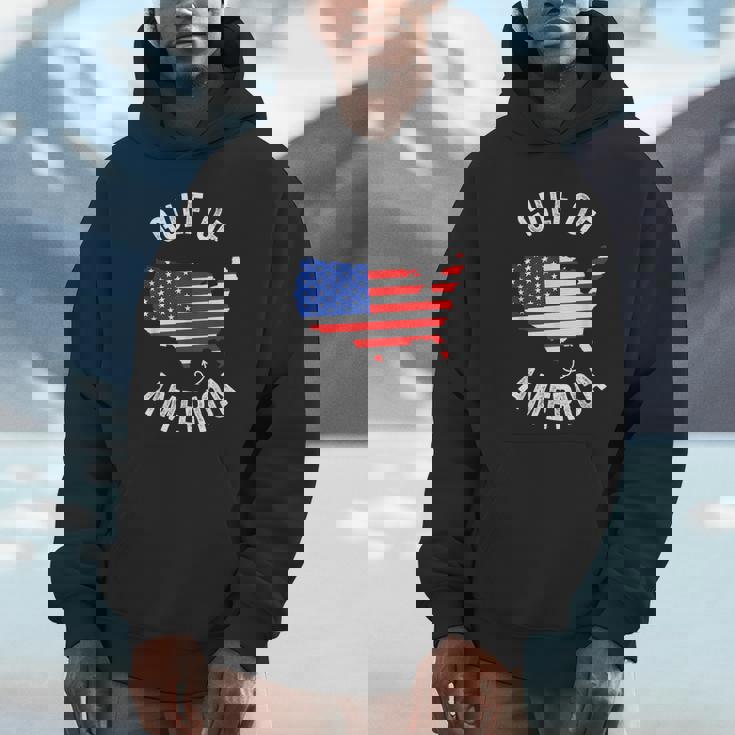 Gulf Of Usa America Gulf Of Mexico Usa Flag Map July 4 Unisex Hoodie