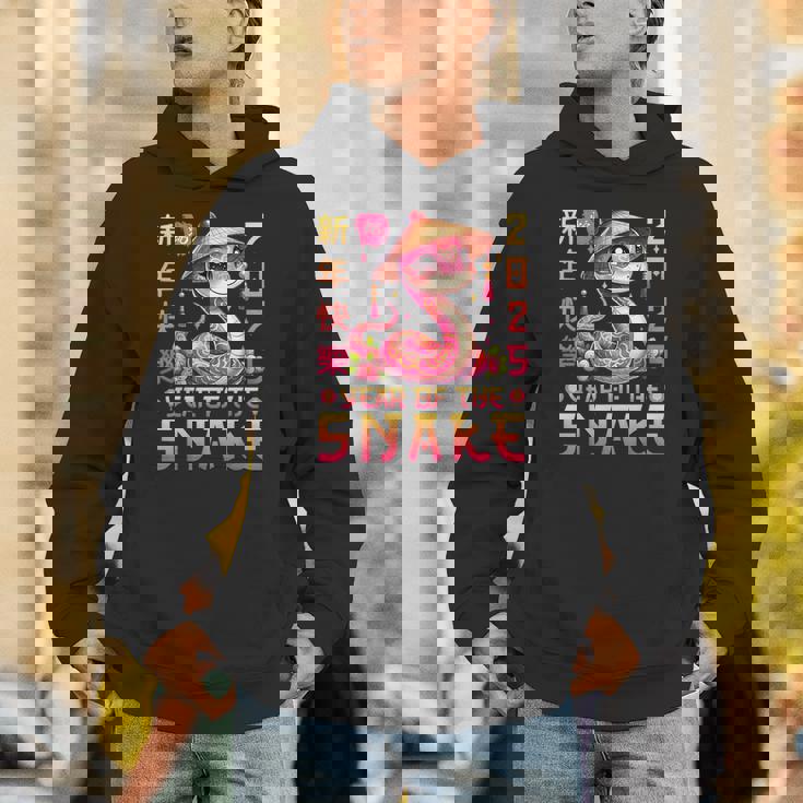 Happy Chinese New Year 2025 Year Of The Snake 2025 Unisex Hoodie