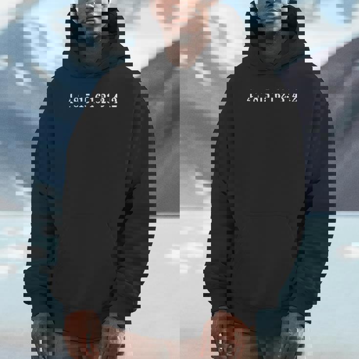 I'm Lost 4 8 15 16 23 42 Numbers Simple Unisex Hoodie