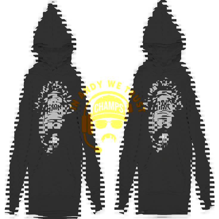 Kansas In Reid We Trust Champs Moustache Unisex Hoodie