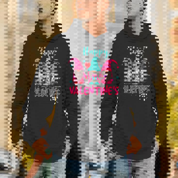 Love Gnomes Happy Valentine's Day Gnome Unisex Hoodie