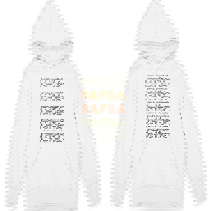 Love Heart Fafsa Grunge Vintage Style Black Fafsa Unisex Hoodie