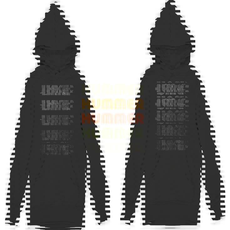 Love Heart Hummer Grunge Vintage Style Black Hummer Unisex Hoodie