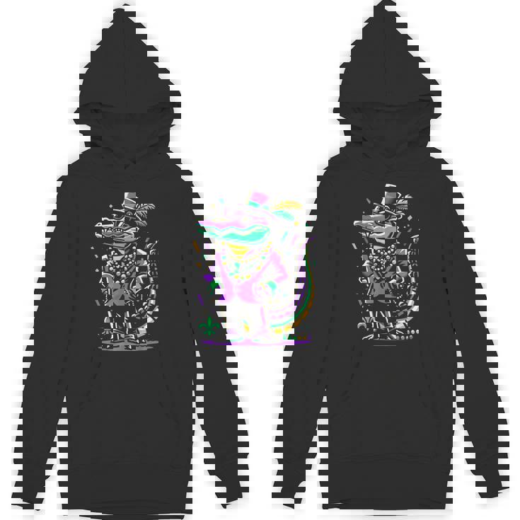 Mardi Gras Alligator Boys Mardi Gras Unisex Hoodie