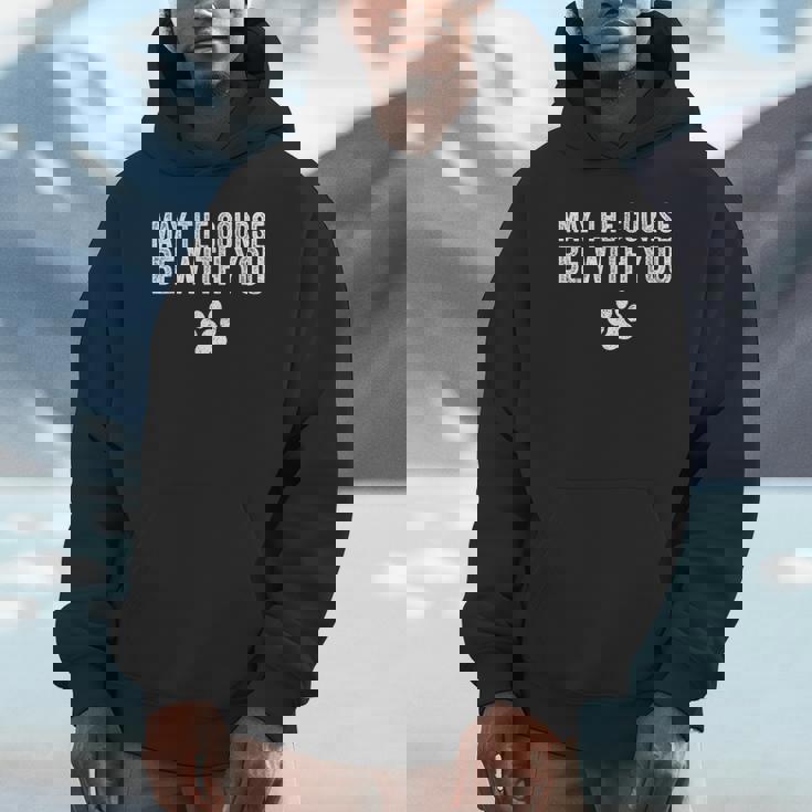 May The Course Be With You Agility Dog Vintage Unisex Hoodie