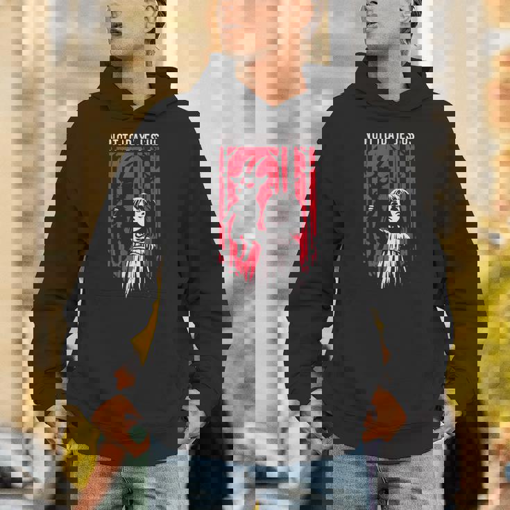 Not Today Jesus Satanic Goth Black Goat Demon 666 Alt Gothic Unisex Hoodie