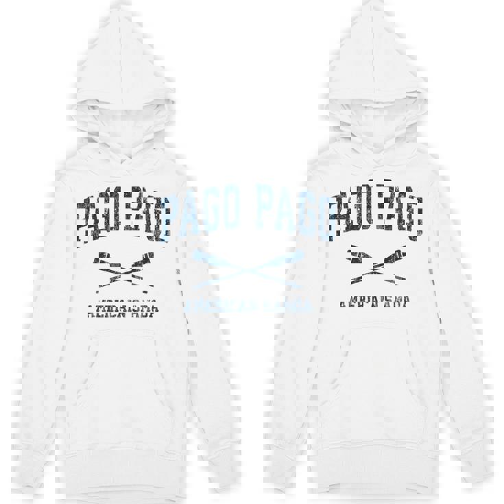 Pago Pago American Samoa Vintage Nautical Paddles Sports Oar Unisex Hoodie