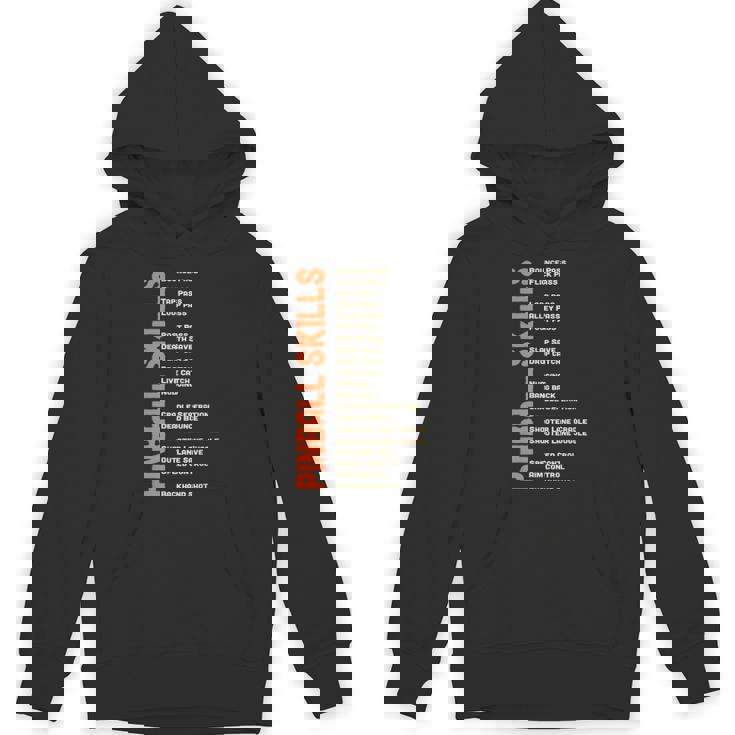 Pinball Skills Retro Pinball Unisex Hoodie