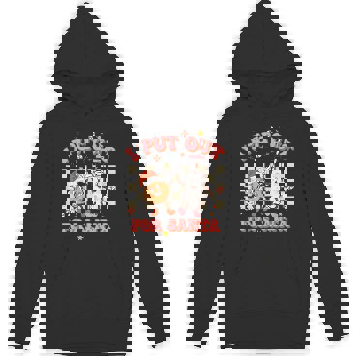 I Put Out Milk Cookie For Santa Couple Matching Christmas Unisex Hoodie