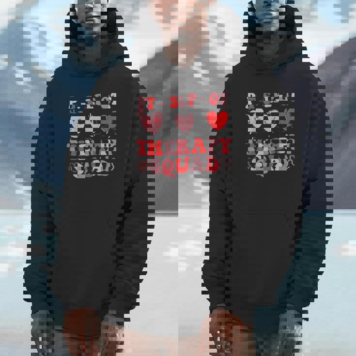 Therapy Squad Slp Ot Pt Team Cute Valentine's Day Unisex Hoodie