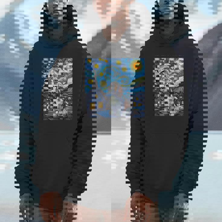 Shih Tzu Starry Night Sky Unisex Hoodie