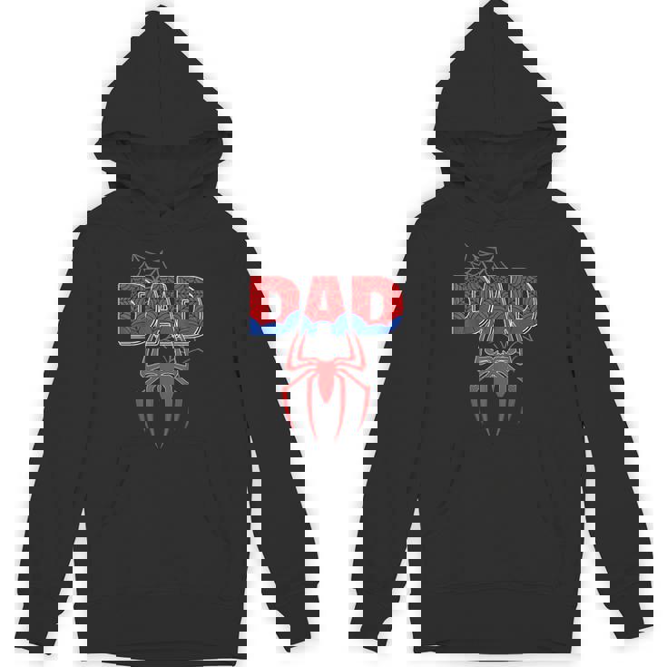 Spider Dad Family Birthday Boy Retro Father's Day Unisex Hoodie