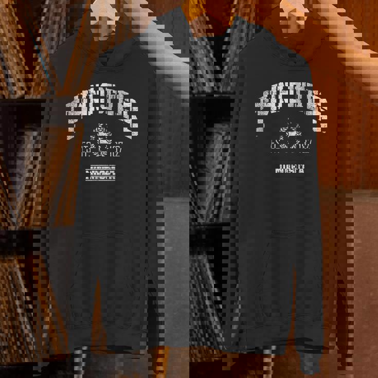 Twin Cities Mn Minnesota Vintage Throwback Unisex Hoodie