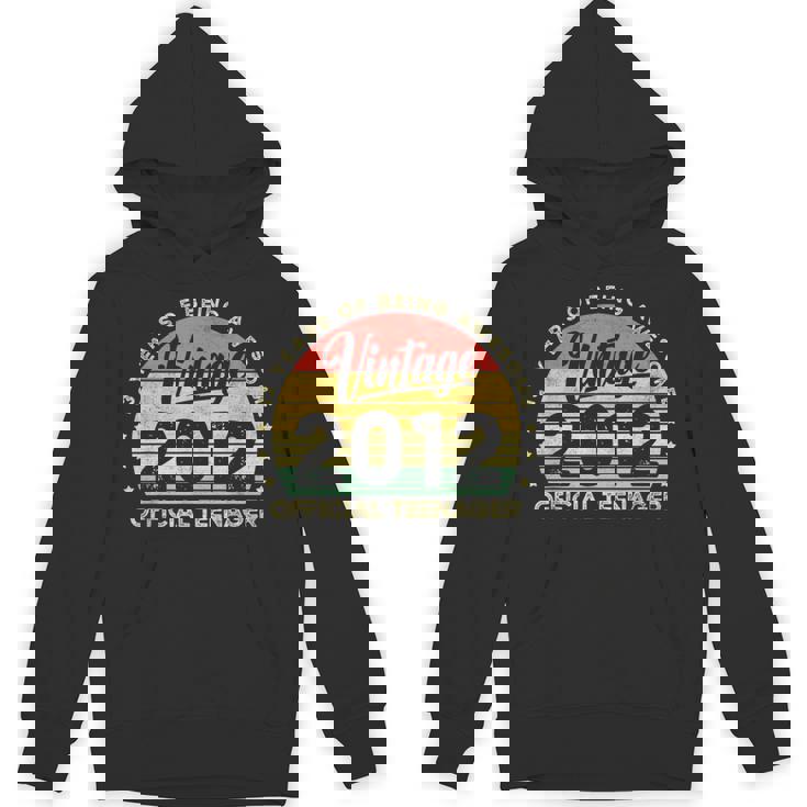 Vintage 2012 Official Nager 13Th Birthday 13 Yr Old Unisex Hoodie