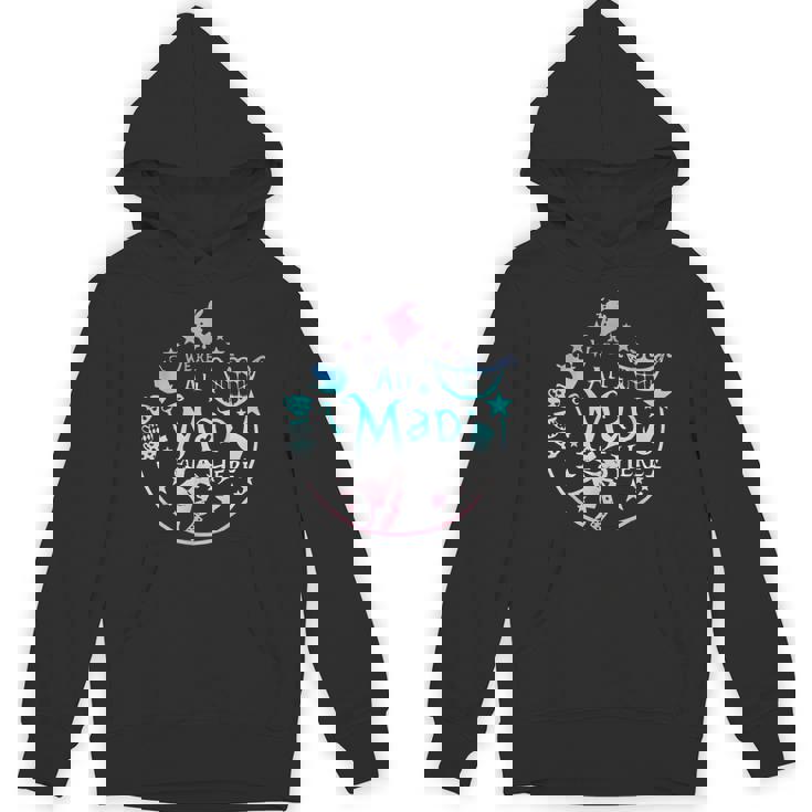 We're All Mad Here Vintage Adventures Vacation Holiday Unisex Hoodie