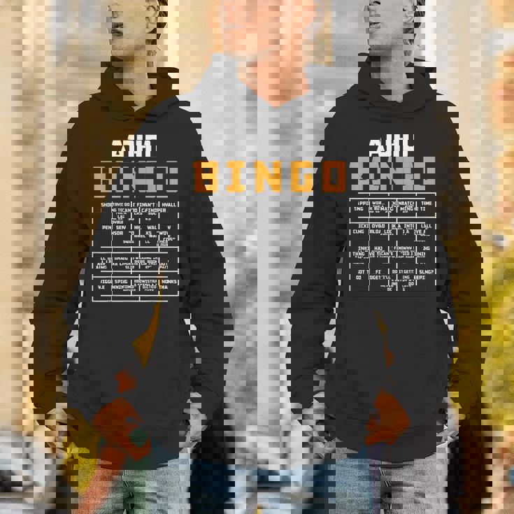 World Mental Health Awareness Day Adhd Bingo Unisex Hoodie