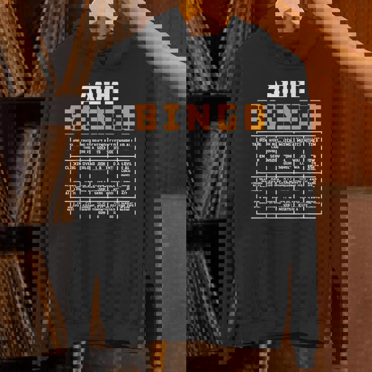 World Mental Health Awareness Day Adhd Bingo Unisex Hoodie