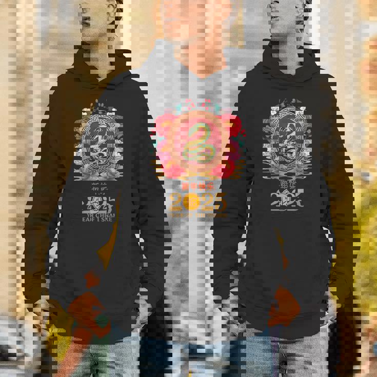 Year Of The Snake 2025 Chinese New Year 2025 New Lunar Year Unisex Hoodie