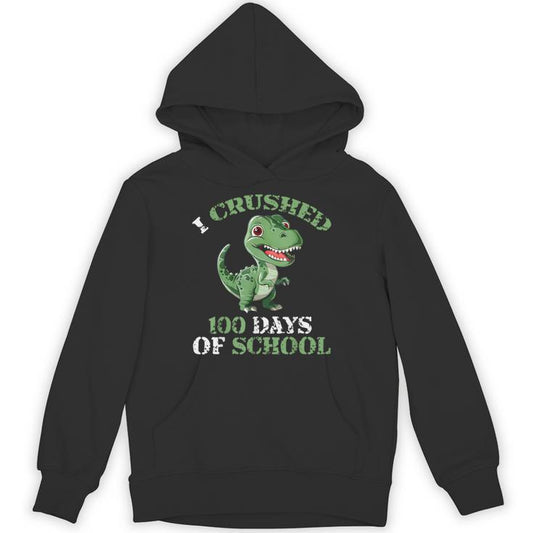 100 Days Of School Tyrannosaurus 100Th Day Of School Unisex Hoodie