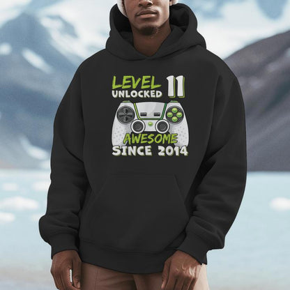 11 Year Old Bday Decorations Son Boy 11Yr 2014 11Th Birthday Unisex Hoodie