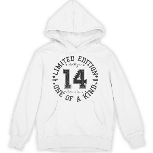 14 Year Old Vintage 2011 Limited Edition 14Th Birthday Unisex Hoodie