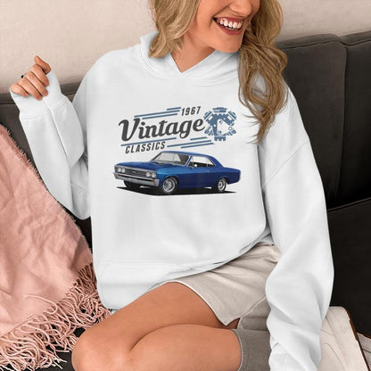 1967 67 Chevelle Ss Trending Chevys Vintage Muscle Car Unisex Hoodie