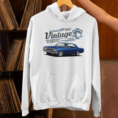 1967 67 Chevelle Ss Trending Chevys Vintage Muscle Car Unisex Hoodie