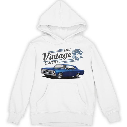 1967 67 Chevelle Ss Trending Chevys Vintage Muscle Car Unisex Hoodie