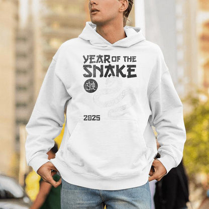 2025 Snake Year Chinese Zodiac Chinese New Year Retro Unisex Hoodie