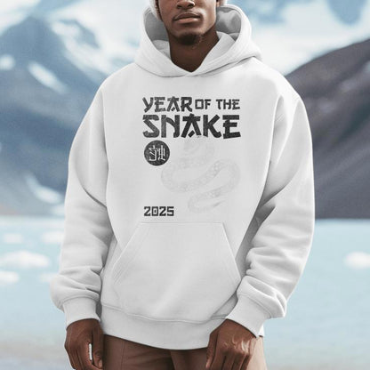 2025 Snake Year Chinese Zodiac Chinese New Year Retro Unisex Hoodie