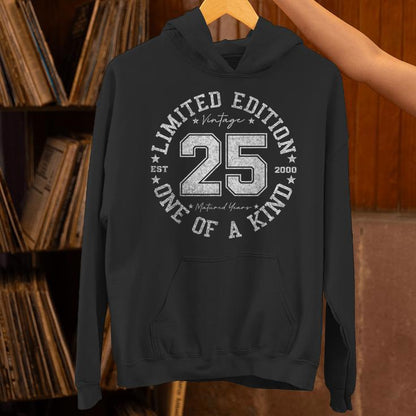 25 Year Old Vintage 2000 Limited Edition 25Th Birthday Unisex Hoodie