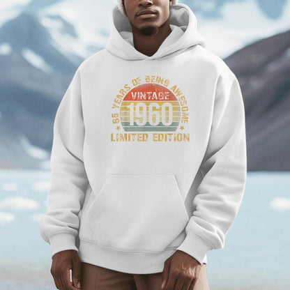 65 Year Birthday Decorations Gag 65Yr 1960 65Th Birthday Unisex Hoodie