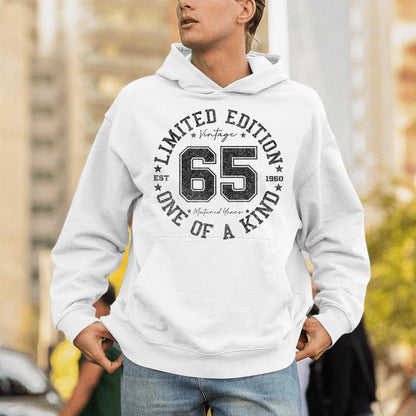 65 Year Old Vintage 1960 Limited Edition 65Th Birthday Unisex Hoodie
