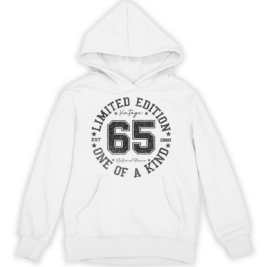 65 Year Old Vintage 1960 Limited Edition 65Th Birthday Unisex Hoodie