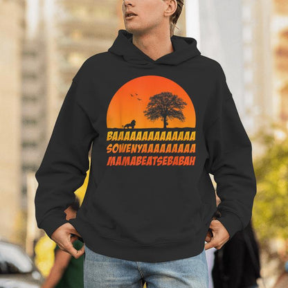 African Lion Baaa Sowenyaaa Unisex Hoodie