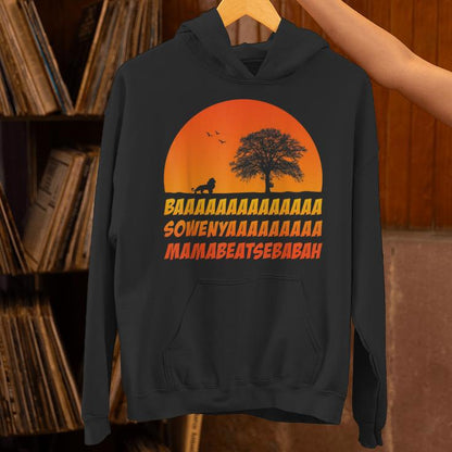 African Lion Baaa Sowenyaaa Unisex Hoodie
