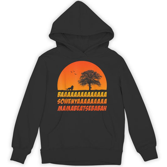 African Lion Baaa Sowenyaaa Unisex Hoodie