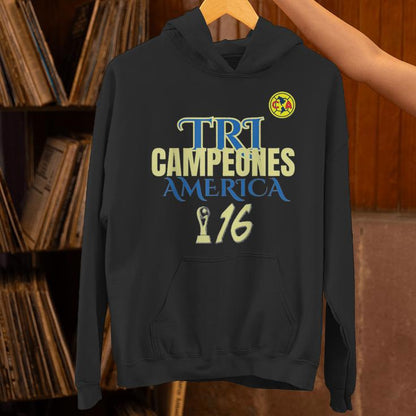 America Tricampeon Amame Mas Unisex Hoodie