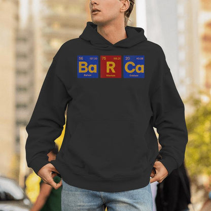 Barcelona Barca Periodic Perdion System Chemie Unisex Hoodie