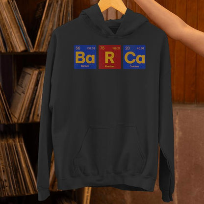 Barcelona Barca Periodic Perdion System Chemie Unisex Hoodie