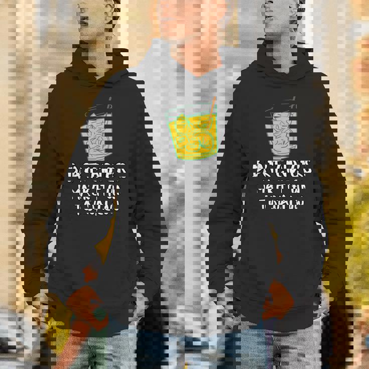 Bartenders Make It Fun To Swallow Unisex Hoodie