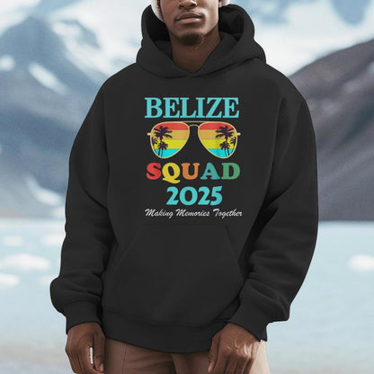 Belize 2025 Tropical Beach Vacation Matching Unisex Hoodie