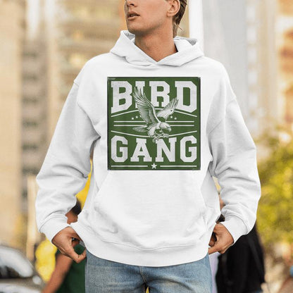 Bird Gang Eagles Flying Unisex Hoodie