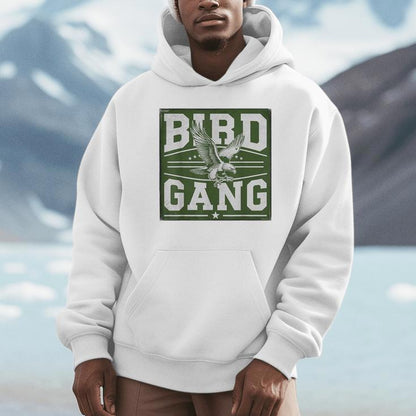 Bird Gang Eagles Flying Unisex Hoodie