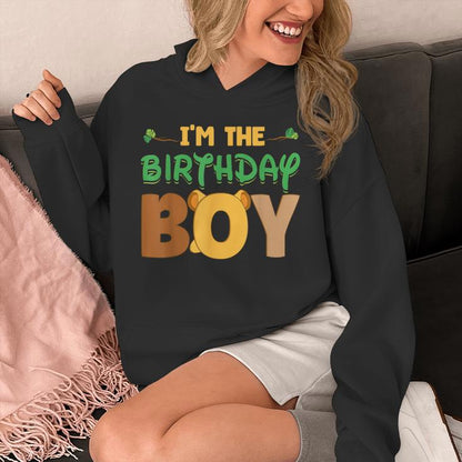 Im The Birthday Boy Lion Family Party Decorations Unisex Hoodie