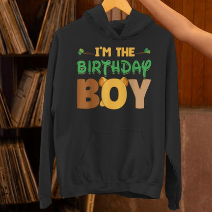 Im The Birthday Boy Lion Family Party Decorations Unisex Hoodie