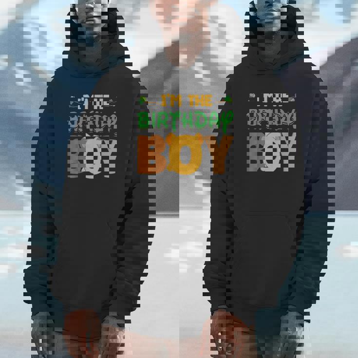 Im The Birthday Boy Lion Family Party Decorations Unisex Hoodie